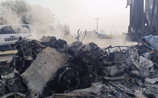 vehiculos incendiados maravatio