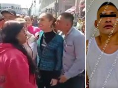 Detienen al sujeto que acosó a Sheinbaum