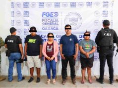 Detienen a alcalde, síndica y dos policías señalados por el homicidio de un expresidente municipal en Oaxaca