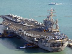 USS Nimitz navega frente al Pacífico; ejercicio estrechará cooperación EE.UU.-México