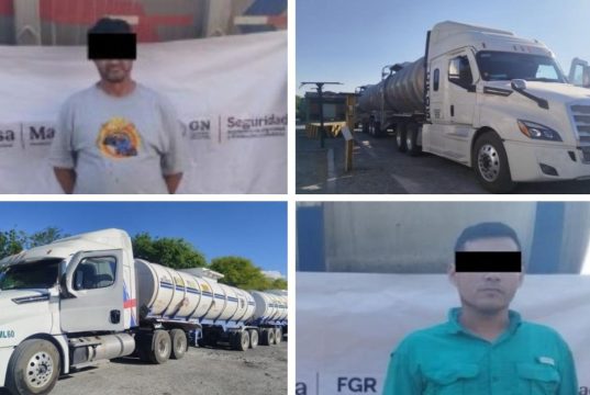 Aseguran en Tamaulipas 129 mil litros de hidrocarburo ilegal