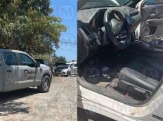 Aseguran vehículo y detienen a dos personas en Las Varas