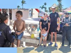 Dos menores se pierden en la Playa Rincón de Guayabitos; Afortunadamente fueron localizados