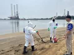 Recogen 889.4 toneladas de hidrocarburo en 48 playas del Golfo de México