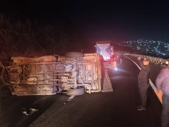 Camión de carga y camioneta protagonizan choque en el municipio de Jala