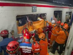 Choque de trenes en Indonesia deja 15 mujeres muertas