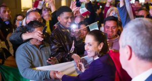 Sheinbaum llega a España: Así recibieron en Barcelona a la presidenta de México