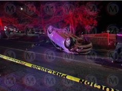 Asalto en la ciudad de Tepic, desata persecución armada y volcadura