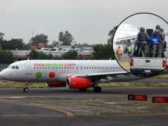 Activan protocolo por amenaza de bomba en avión de Viva Aerobús en el AICM