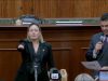 Yeraldine Bonilla protesta como gobernadora interina de Sinaloa