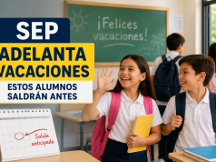 SEP modifica calendario escolar; estudiantes tendrán salida anticipada de vacaciones