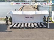 Marina asegura 1.5 toneladas de cocaína y detiene a 5 personas en costas de Chiapas