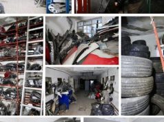 Decomisan 50 toneladas de autopartes robadas en Ciudad de México