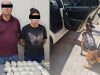 Aseguran 20 kilos de metanfetamina y 25 mil dosis de fentanilo escondidos en un automóvil en Chihuahua