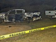 Hallan cuerpos calcinados tras emboscada a policías en Michoacán