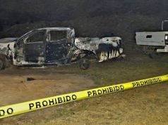 Hallan cuerpos calcinados tras emboscada a policías en Michoacán