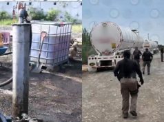 Aseguran más de un millón de litros de presunto hidrocarburo ilegal en Cadereyta, Nuevo León