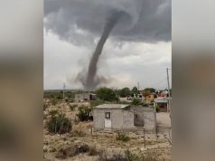 Captan fuerte tornado en Coahuila; alertan por más torbellinos