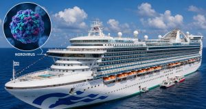 Brote de norovirus afecta a más de 100 personas en crucero Caribbean Princess