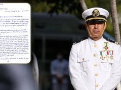 “Soy marino de carrera, no un chivo expiatorio”: Vicealmirante Farías Laguna