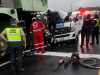 ¡Terror en la Tepic-Mazatlán! Fuerte choque deja 13 heridos y varios graves en Trapichillo