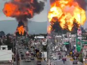 Explosión de cuatro pipas en Tepeaca, Puebla, provoca evacuación de más de 2 mil personas