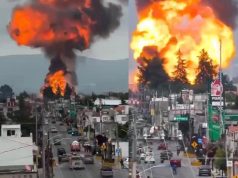 Explosión de cuatro pipas en Tepeaca, Puebla, provoca evacuación de más de 2 mil personas
