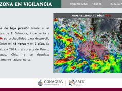 Se forma depresión tropical Dos-E cerca de Guerrero