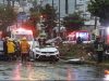 Lluvias en Puebla dejan un muerto, árboles caídos e inundaciones