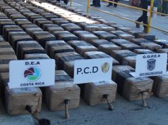Operativo conjunto entre Costa Rica y EEUU deja histórico decomiso de cocaína en el Pacífico
