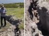 Reportan apertura de grieta de 200 metros en Galeana, Nuevo Leon