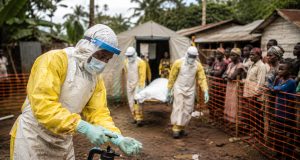 El Congo llega a 389 casos confirmados de ébola; suman 63 fallecimientos