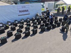 Semar incauta embarcación con 1.5 toneladas de cocaína en Chiapas