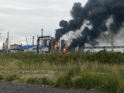 Ucrania atacó dos refinerías de petróleo en Rusia