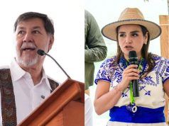 Sancionan a Noroña por violencia política contra Grecia Quiroz