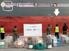Aseguran más de una tonelada de presunta cocaína en puerto de Lázaro Cárdenas, Michoacán