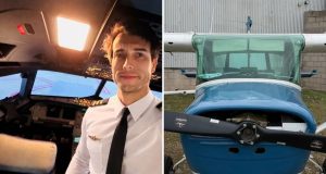 Piloto instructor de vuelo se arroja al vacío y muere; alumna logró aterrizar el avión