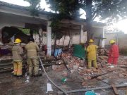 Rayo provoca explosión en iglesia de Acámbaro, Guanajuato