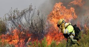 Incendio forestal en el sur de España deja 12 muertos y 23 desaparecidos