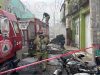 Devastador incendio arrasa mueblería en el centro de Tepic; tormenta habría provocado el siniestro.