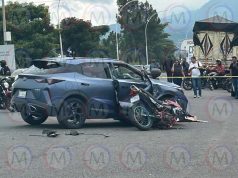 Motociclista pierde la vida tras fuerte accidente en el Libramiento de Tepic