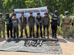 Golpe al crimen en Sinaloa: detienen a ocho y aseguran 33 armas largas y seis explosivos