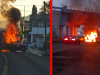 Michoacán amanece con bloqueos y quema de vehículos en distintos puntos