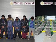 Decomisan 1.17 toneladas de cocaína y detienen a seis personas en el Pacífico