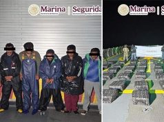 Decomisan 1.17 toneladas de cocaína y detienen a seis personas en el Pacífico