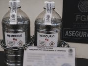 Aseguran 1.2 litros de mercurio en Querétaro; detienen a una persona