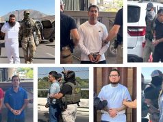 Estados Unidos entrega diez fugitivos a México por delitos graves