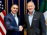 Ronald Johnson destaca cooperación entre México y EU para la seguridad en región aguacatera de Michoacán