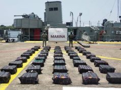 Marina asegura más de 1.6 toneladas de presunta cocaína en el Pacífico