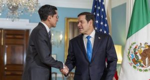 Marco Rubio recibe a Roberto Velasco en Washington en medio de negociaciones comerciales entre México y EE.UU.